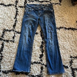 Miss Me with peace sign on back